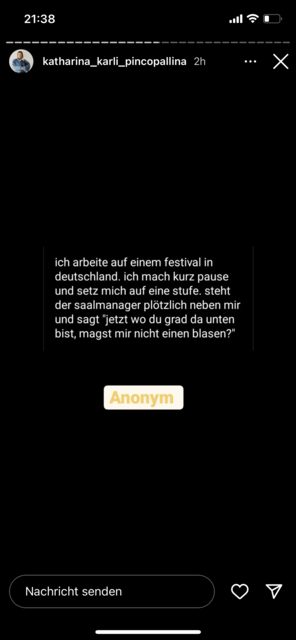 Wie Mückstein berichtet seien die Täter oft bekannt, werden aber nicht bestraft.