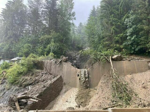 Aufgrund heftiger Unwetter gingen im Felbertal erneut Muren ab sowie bereits vor zwei Wochen | Foto: Freiwillige Feuerwehr Mittersill 