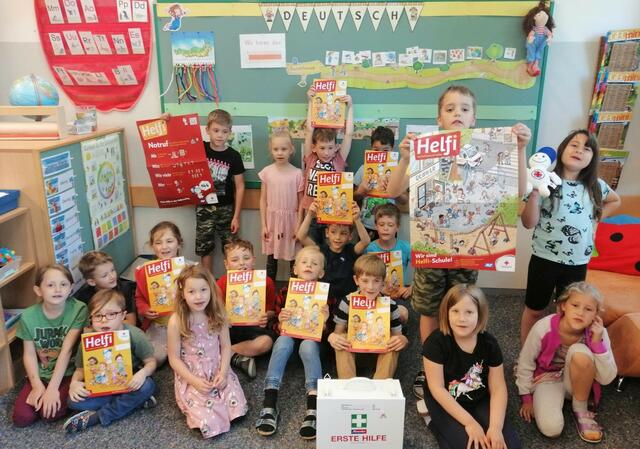 Die Volksschule Absdorf ist nun Erste Hilfe FIT. | Foto: Volksschule Absdorf