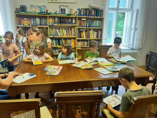 Spannender Workshop in der Bücherei Bad Gams.  | Foto: Luise Prattes