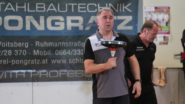 Der Voitsberger Heinz Ofner könnte im Halbfinale ein Gegner der Leobener sein.