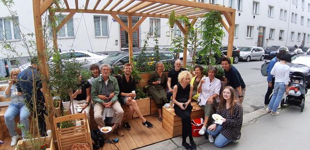 Das Eröffnungsfest des ZentaGarden war ein voller Erfolg. | Foto: LA21 Wien