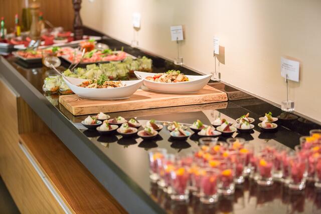 Das Buffet der Krainerhütte. Beim Mystery Dinner wird es köstlich. | Foto: Krainerhütte.