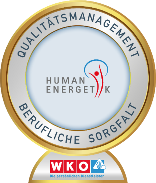 Prüfung WKO - Die persönlichen Dienstleister
Human Energetik
Qualitätsmanagement Berufliche Sorgfalt