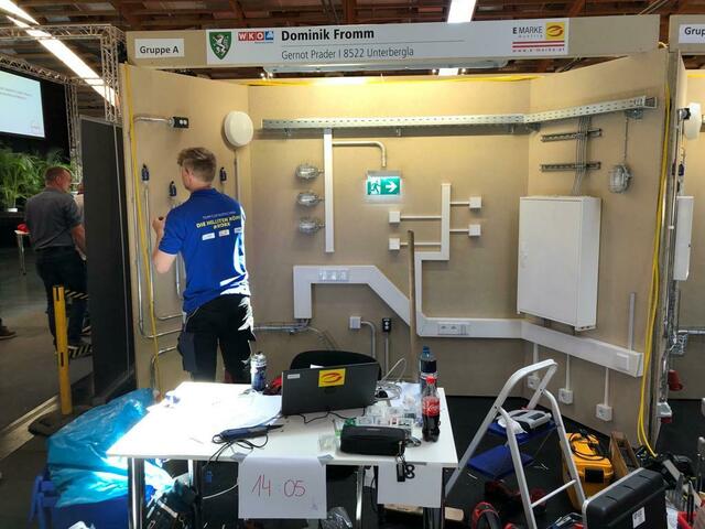 Die Staatsmeisterschaft fand in der Messehalle Salzburg statt. | Foto: Fromm