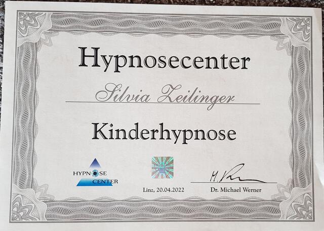 Hypnose auch bei Kindern sehr effizient.
