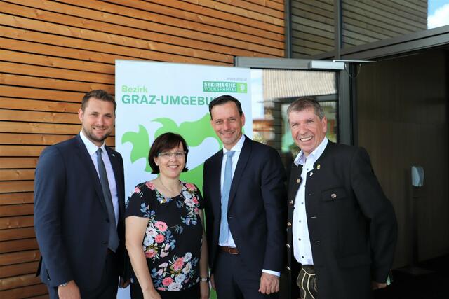 Matthias Pokorn, Christa Modl, Ernst Gödl und Erich Gosch | Foto: Edith Ertl