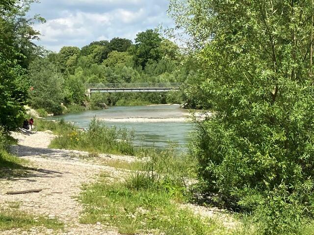 Badeplatz in der Himmlitzer Au Steyr. | Foto: Privat