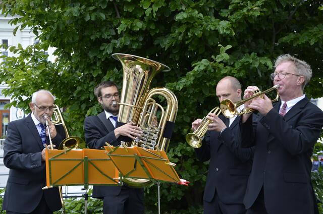 Penta Brass spielte auf | Foto: Stockmann