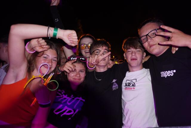Partystimmung bei der Ö3-Disco Payerbach.