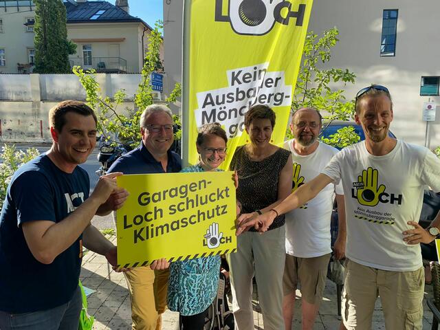 Gute Stimmung herrschte bei den Salzburger Grünen nach dem Ergebnis der Bürgerbefragung  | Foto: Bürgerliste 