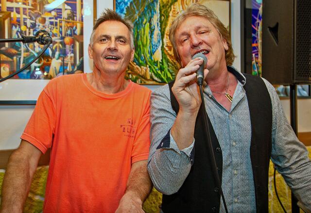 Gerhard Reinisch und Hubert Dreier live ...
(Archivfoto) | Foto: Roland Pössenbacher