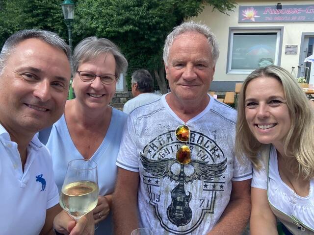 Gemeinsam arbeiten - gemeinsam feiern: Michael Cech, Ingrid Schreiner, Norbert Sillhengst und Isabel Hawlisch | Foto: Gemeinde Gablitz