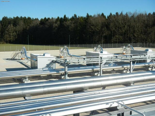 Der Gasspeicher in Haidach könnte wieder frei werden.  | Foto:  Petra Höllbacher