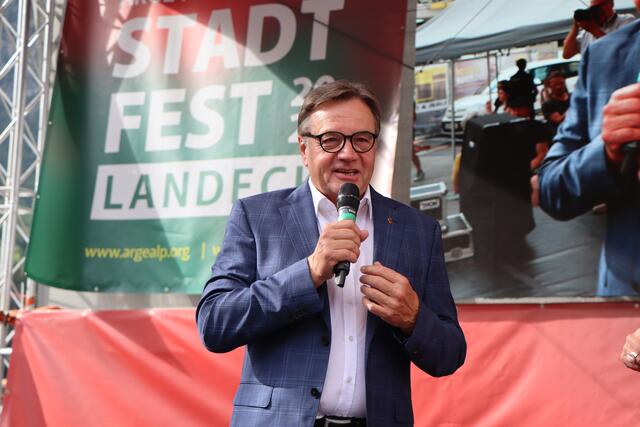 Tirols Landeshauptmann Günther Platter. | Foto: Othmar Kolp