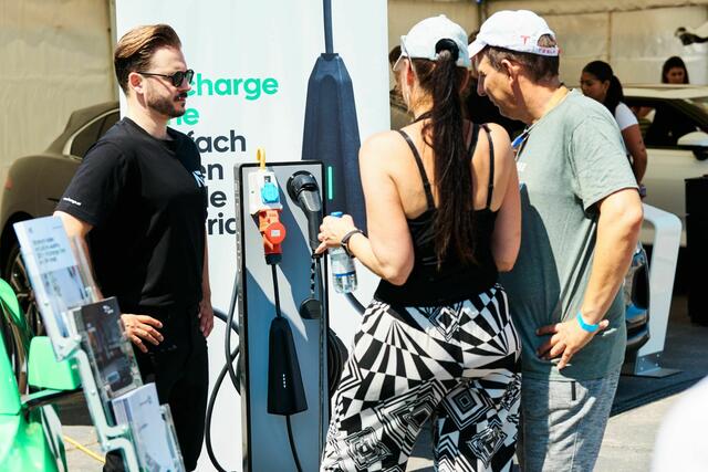 Das Wiener Fachpublikum war von der Neuheit aus Graz begeistert. | Foto: NEcharge