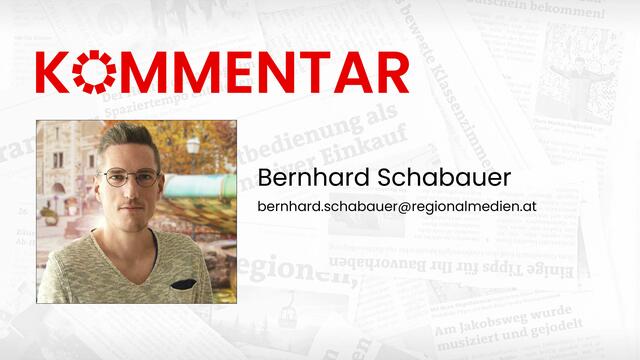 Bernhard Schabauer, Redaktionsleitung
redaktion.zwettl@regionalmedien.at | Foto: Archiv