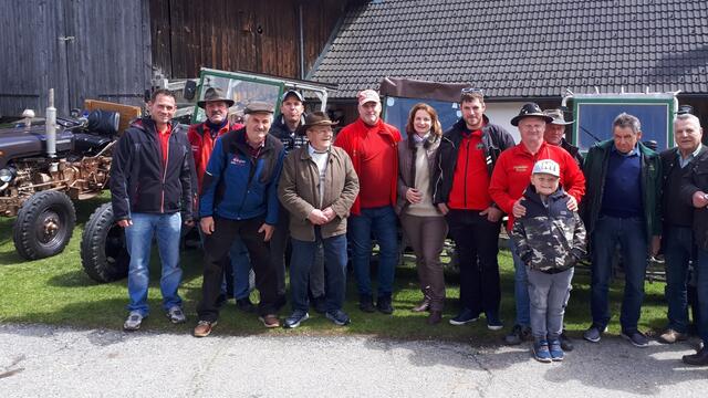 Beim Oldtimertreffen in St. Urban trafen die Mitglieder des Clubs 26 auf Botschafterin Elisabeth Ellison-Kramer. | Foto: Privat