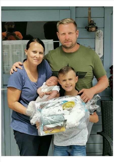 Nicole und David Trojan mit Justin und Luis | Foto: Marktgemeinde Dietmanns