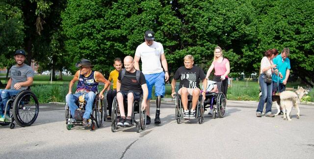 Der Grazer Inklusionslauf fand letztes Jahr erstmals statt und wurde nun mit dem höchsten Inklusionspreis Österreichs ausgezeichnet. | Foto: Roland Montaperti