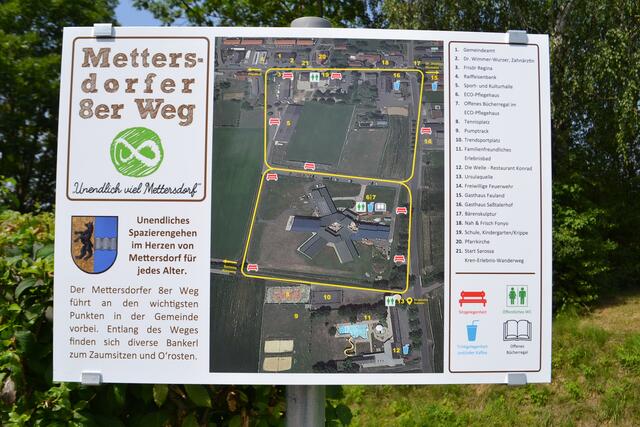 Auch an Hinweistafeln sollen es nicht fehlen.  | Foto: Martina Fastl
