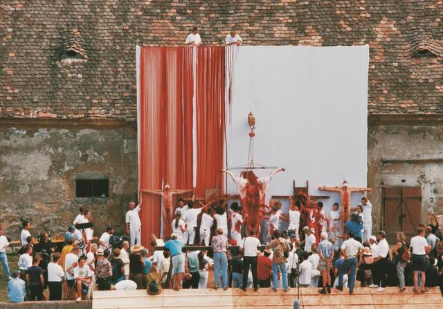 Hermann Nitsch 6-Tage-Spiel findet Ende Juli auf Schloss Prinzendorf statt. | Foto: Cibulka-Frey