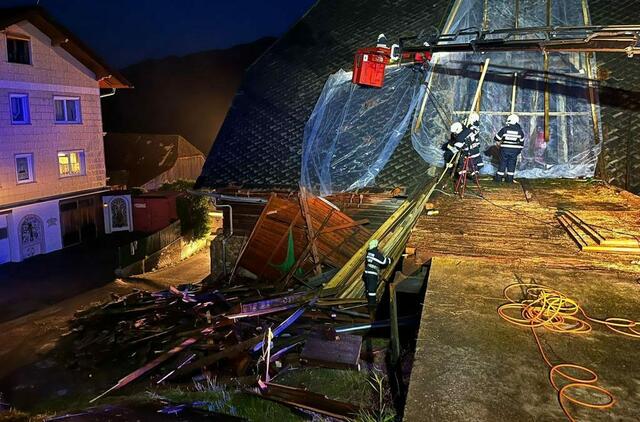 In Krakau wurden Dächer abgedeckt. | Foto: FF Krakaudorf