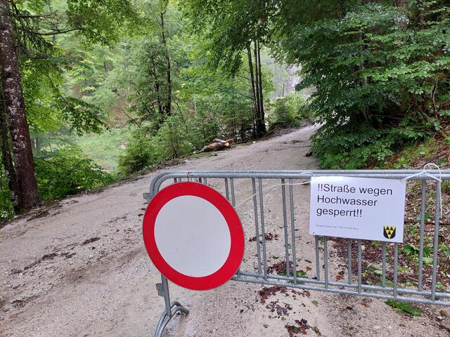 Die Unwetter haben in Steyrling und Klaus enorme Schäden angerichtet.  | Foto: FF Steyrling/Auinger