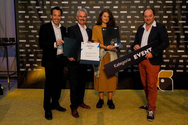 Gewinner-Agentur: Leitidee e.U. für das Projekt: Garnier Bio Hanf Sampling | Foto: Goldener Hahn 2022 - Matthias Heschl, Philipp Hutter