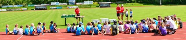 Beim Kids-Cup in Reutte konnten die Nachwuchs-Leichtathleten schöne Erfolge erzielen. | Foto: Witting