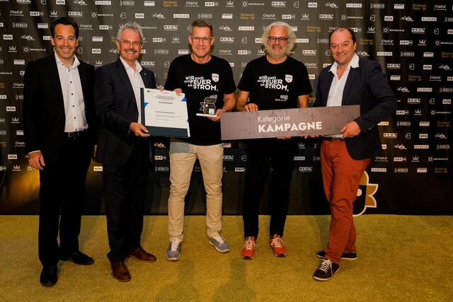 Gewinner-Agentur: Cayenne Marketingagentur GmbH für das Projekt: proHolz Jahreskampagne 2021 | Foto: Goldener Hahn 2022 - Matthias Heschl, Philipp Hutter