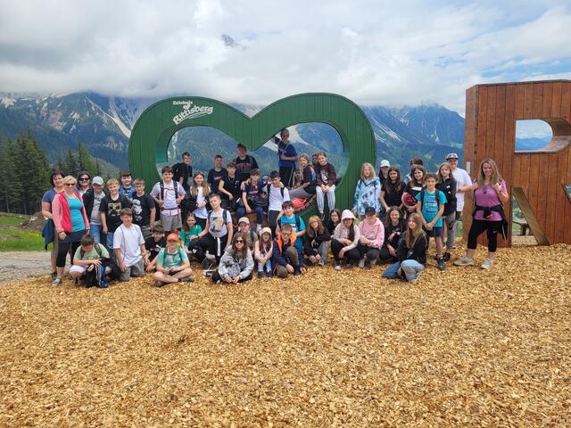 Schüler der MS Gratkorn erkundeten an vier Tagen die Gegend rund um Schladming. | Foto: KK