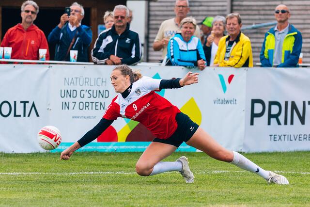 Katharina Lackinger ist ebenfalls in Amerika mit dabei. | Foto: Moritz Kaufmann