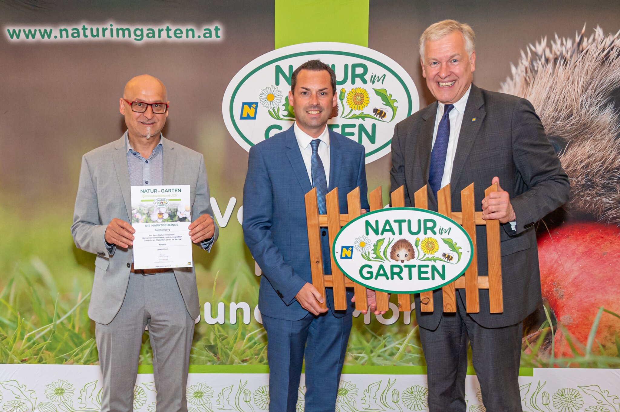 Natur im Garten Senftenberg erhält die meisten Plaketten Krems