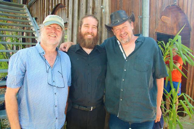 "The Mysterious Bluesmen" spielten beim Jazzbrunch in der Bierwerkstatt Nestelberg.