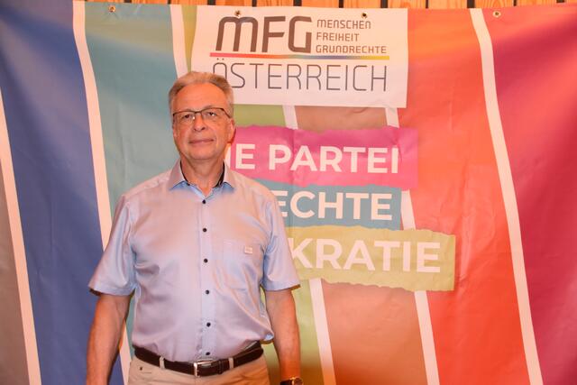 MFG-Landessprecher Helmut Eller tritt in Oberschützen als Bürgermeisterkandiat an. | Foto: Uchann