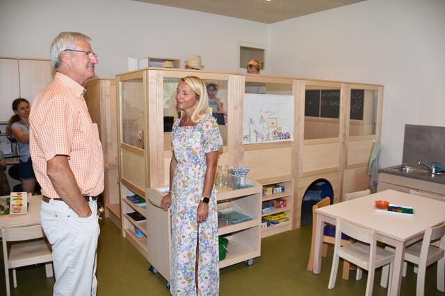 Eröffnung Kindergarten-Zubau Waldhausen 2022 | Foto: Robert Zinterhof