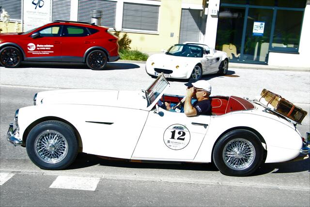 Viele Autos werden auch wirklich nur bei Sonnenschein aus der schützenden Garage geholt. | Foto: RegionalMedien Hofmüller