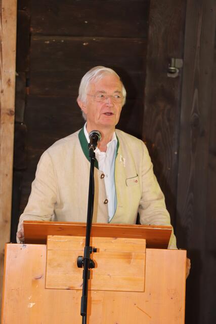 Der Präsident des Weltbundes der Auslandsösterreicher, Jürgen Em. 