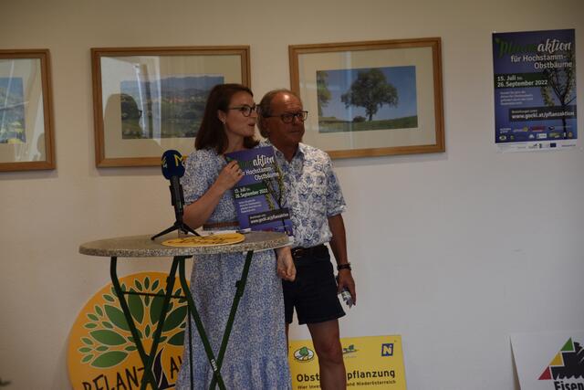 Echte Streuobst-Pioniere in unserer Region: Die Baumpflanz-Aktion feiert am Mostlandhof in Purgstall ihr 30-jähriges Bestehen. | Foto: Roland Mayr