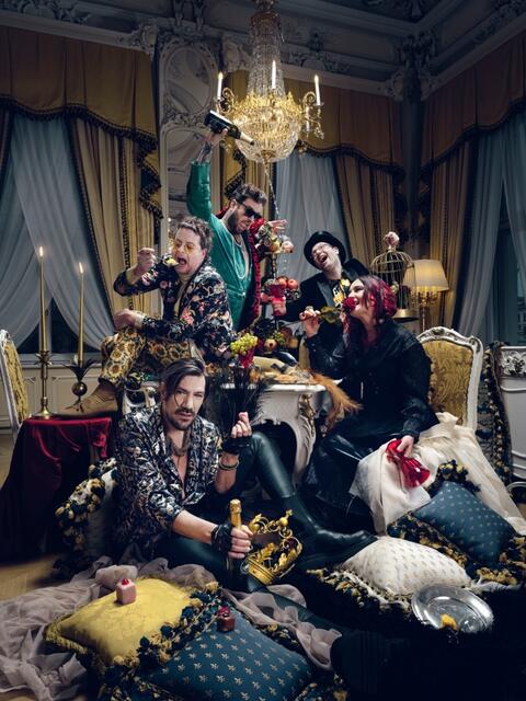 Auch die Pop-Band "Alle Achtung" aus Thal wird die Kasematten am 18. Juli zum Beben bringen.  | Foto: Stefan Leitner 