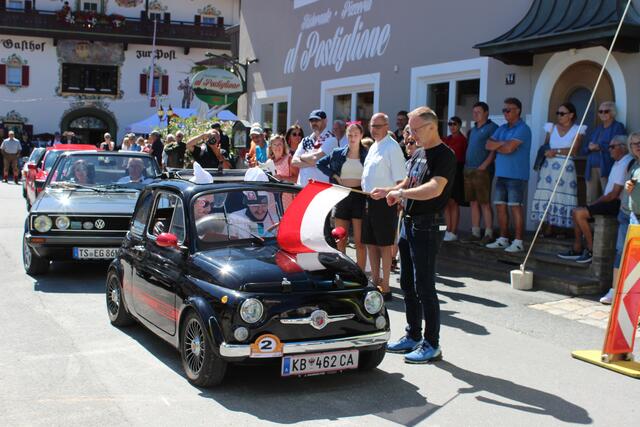 2. Platz für Peter Ritzer auf Fiat 500 Abarth