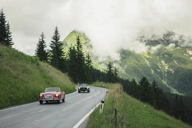 Der Arlberg Prolog führte von Lech über den Arlbergpass nach St. Christoph und weiter nach St. Anton am Arlberg. | Foto: Lech Zürs Tourismus / Christoph Schöch