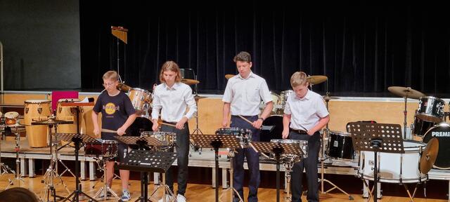 Das Konzert "Der Schlagwerkprinz" im Stadtsaal Mürzzuschlag bildete den Auftakt beim "Fest der Musik".  | Foto: Koller