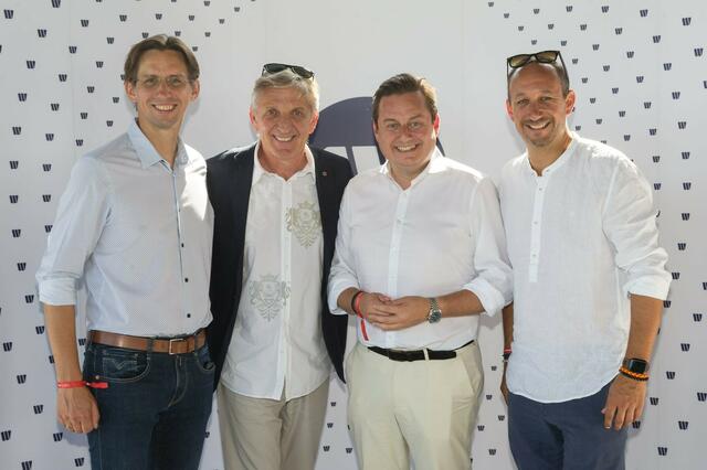 Joachim Schnabl, Josef Herk, Kurt Egger, Jochen Pack | Foto: Arthur Mallaschitz
