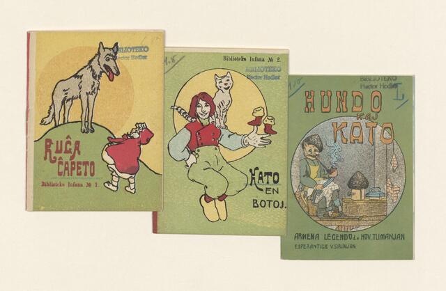 Kinderbücher in Esperanto, 20. Jh.

 | Foto: Österreichische Nationalbibliothek