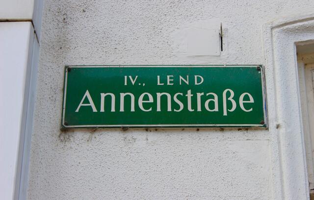 Die Annenstraße bildet die Grenze zwischen den Bezirken Lend und Gries. | Foto: RMA