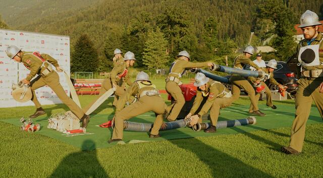 Die Olympiamannschaft zeigt was sie kann | Foto: Benny