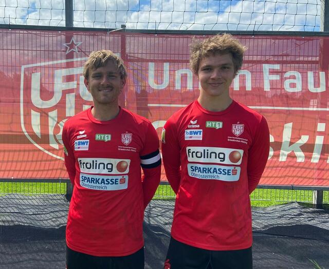 Simon Lugmair (l.) und Philipp Einsiedler von der UFG Grieskirchen/Pötting | Foto: UFG 