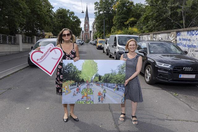 Bis 24. Juni konnten sich die Anwohnerinnen und Anwohner zwischen zwei Varianten entscheiden.  | Foto: PID/Bubu Dujmic